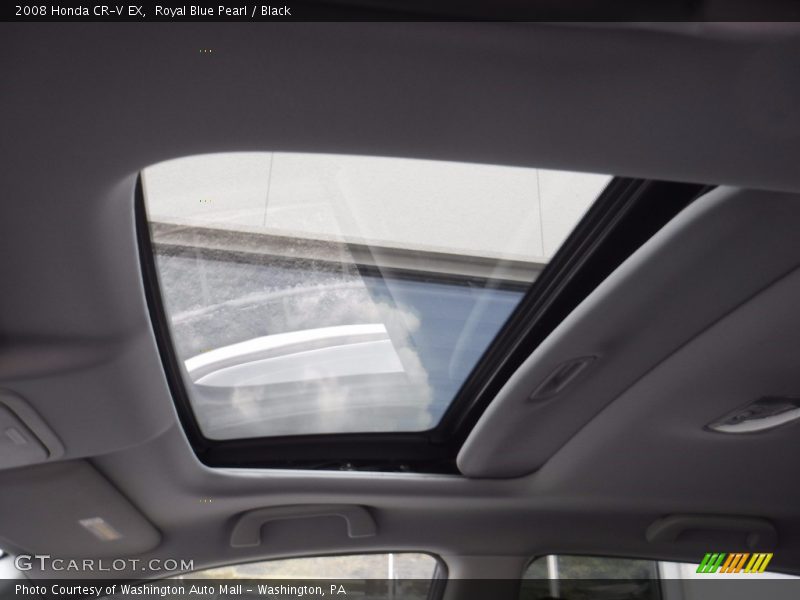 Royal Blue Pearl / Black 2008 Honda CR-V EX