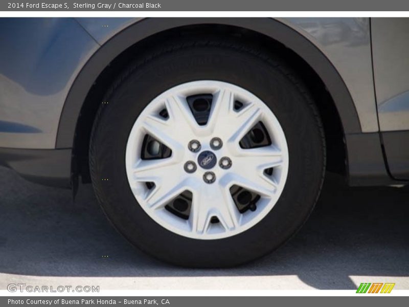 Sterling Gray / Charcoal Black 2014 Ford Escape S