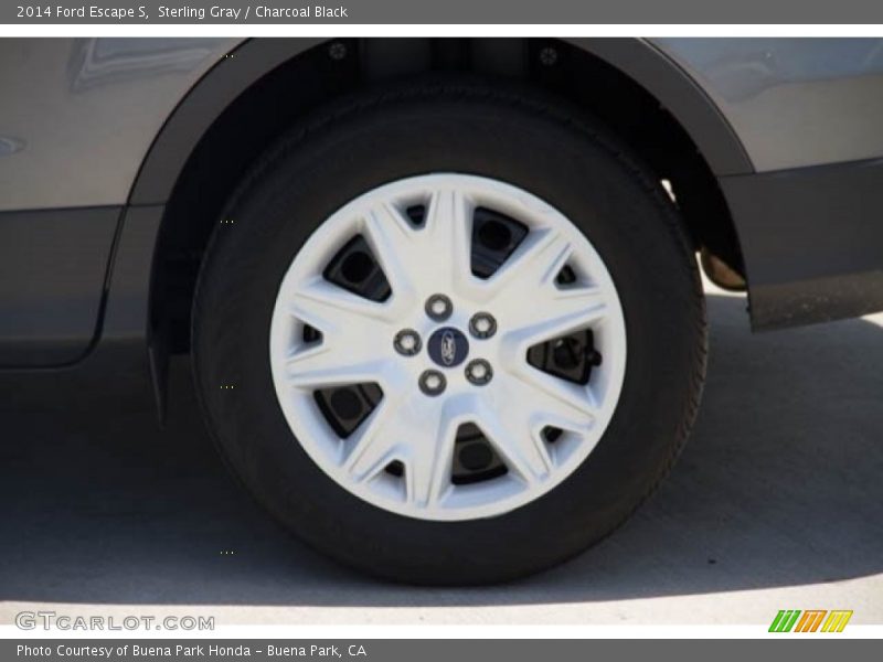 Sterling Gray / Charcoal Black 2014 Ford Escape S