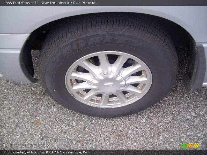 Silver Frost Metallic / Dark Denim Blue 1999 Ford Windstar SE