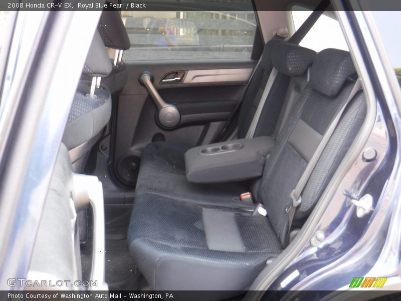 Royal Blue Pearl / Black 2008 Honda CR-V EX