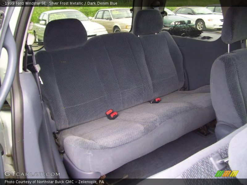 Silver Frost Metallic / Dark Denim Blue 1999 Ford Windstar SE