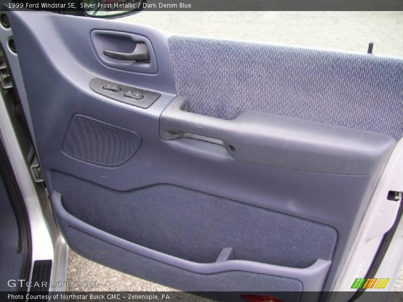 Silver Frost Metallic / Dark Denim Blue 1999 Ford Windstar SE