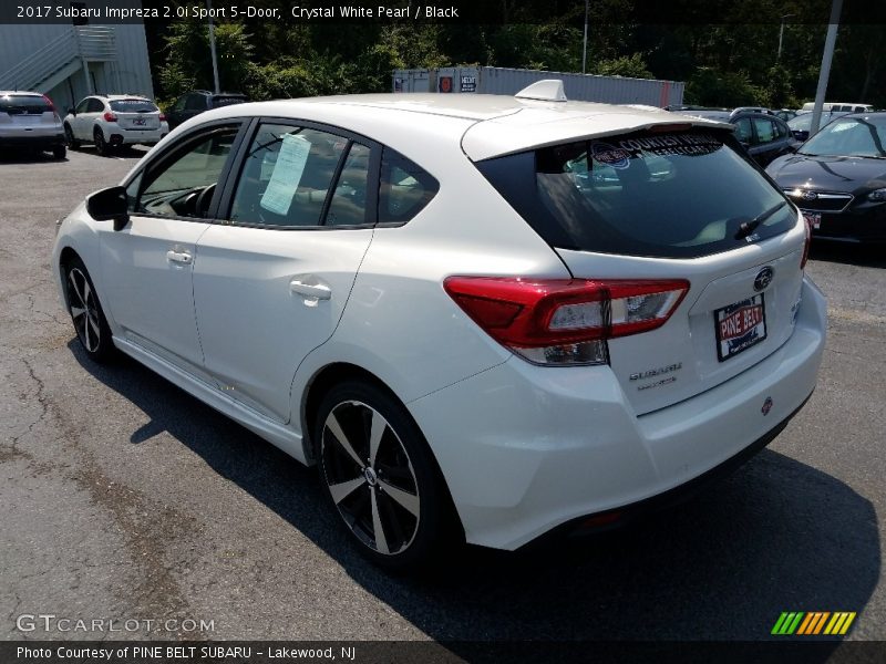Crystal White Pearl / Black 2017 Subaru Impreza 2.0i Sport 5-Door
