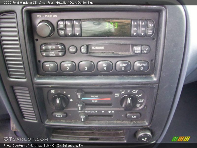 Silver Frost Metallic / Dark Denim Blue 1999 Ford Windstar SE