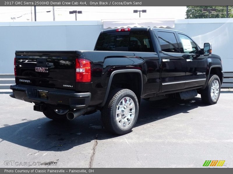 Onyx Black / Cocoa/Dark Sand 2017 GMC Sierra 2500HD Denali Crew Cab 4x4