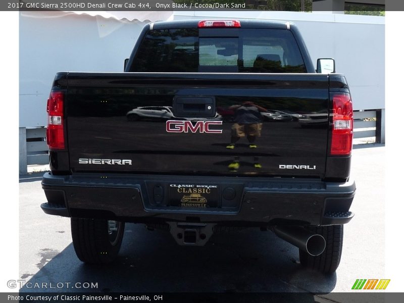 Onyx Black / Cocoa/Dark Sand 2017 GMC Sierra 2500HD Denali Crew Cab 4x4
