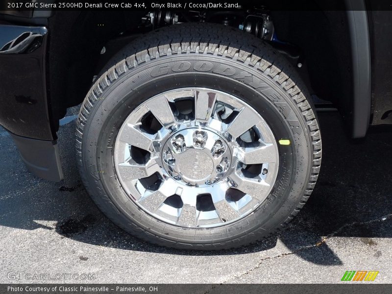 Onyx Black / Cocoa/Dark Sand 2017 GMC Sierra 2500HD Denali Crew Cab 4x4