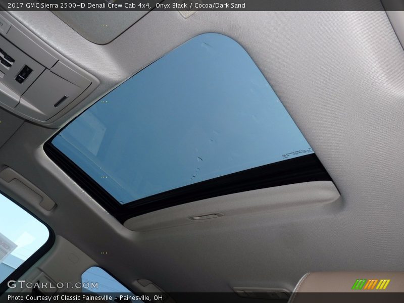 Onyx Black / Cocoa/Dark Sand 2017 GMC Sierra 2500HD Denali Crew Cab 4x4