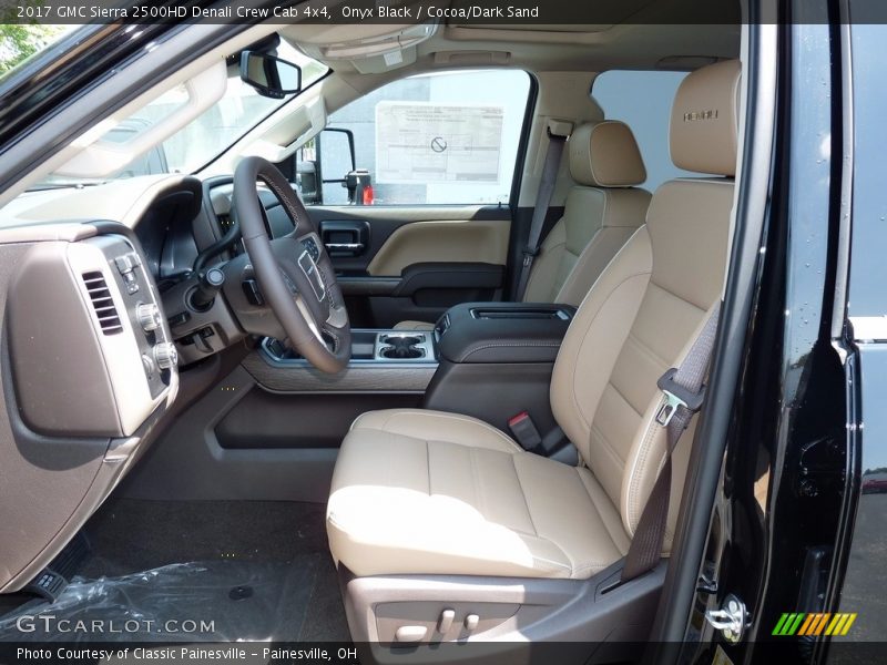 2017 Sierra 2500HD Denali Crew Cab 4x4 Cocoa/Dark Sand Interior