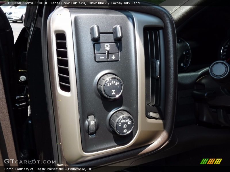 Controls of 2017 Sierra 2500HD Denali Crew Cab 4x4