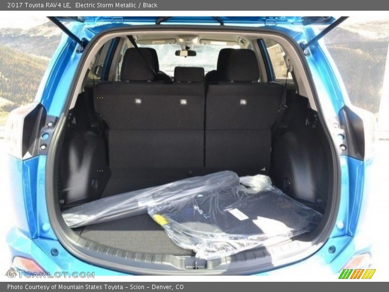 Electric Storm Metallic / Black 2017 Toyota RAV4 LE