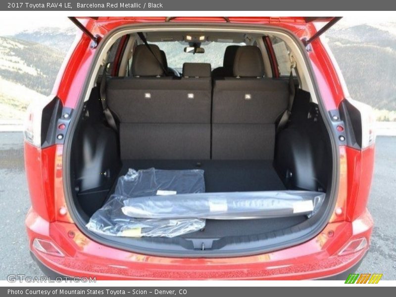 Barcelona Red Metallic / Black 2017 Toyota RAV4 LE