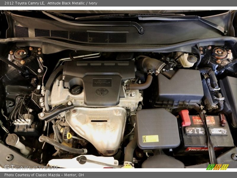 Attitude Black Metallic / Ivory 2012 Toyota Camry LE