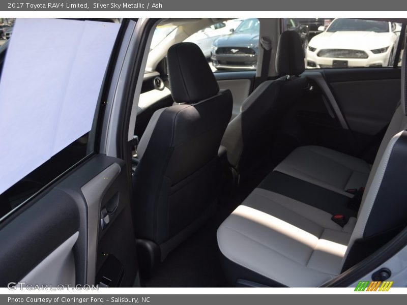 Silver Sky Metallic / Ash 2017 Toyota RAV4 Limited