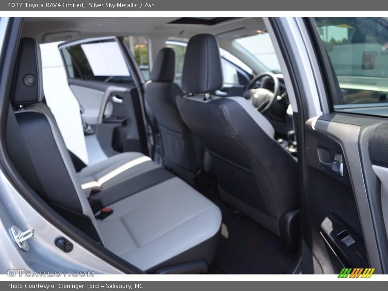 Silver Sky Metallic / Ash 2017 Toyota RAV4 Limited