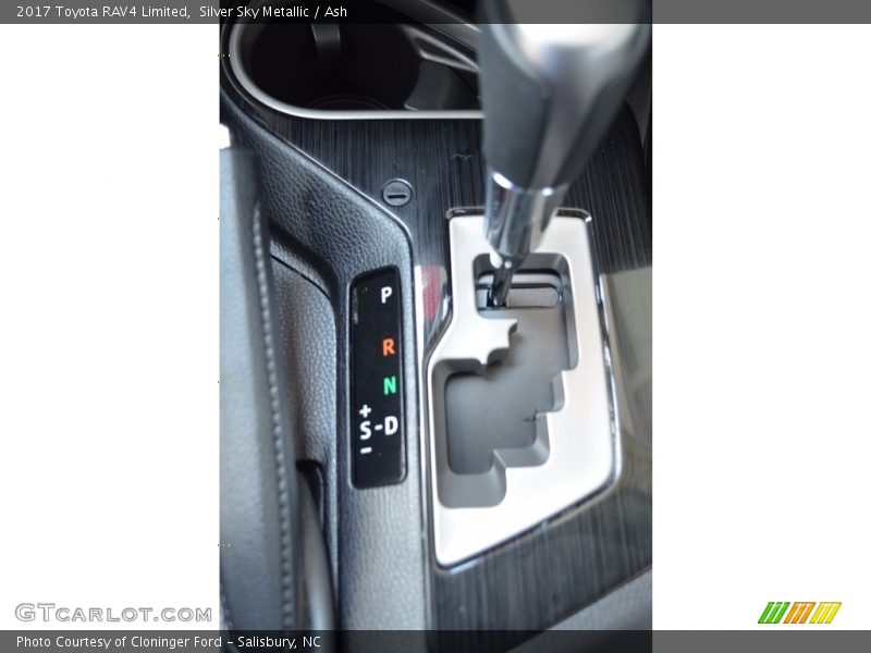 Silver Sky Metallic / Ash 2017 Toyota RAV4 Limited