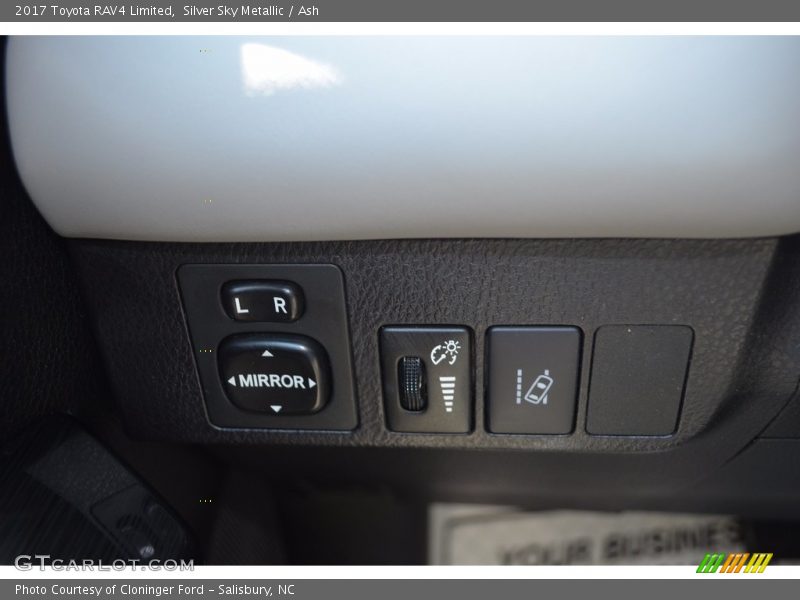 Silver Sky Metallic / Ash 2017 Toyota RAV4 Limited