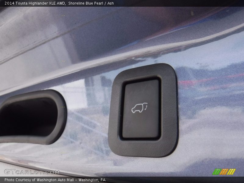 Shoreline Blue Pearl / Ash 2014 Toyota Highlander XLE AWD
