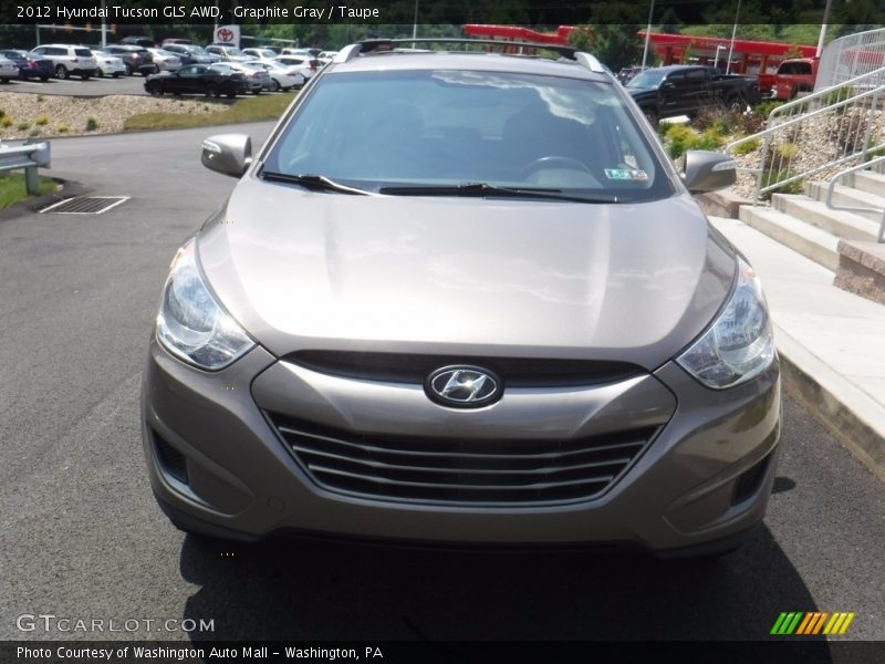 Graphite Gray / Taupe 2012 Hyundai Tucson GLS AWD