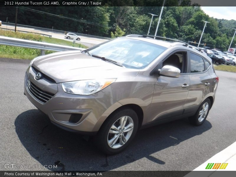 Graphite Gray / Taupe 2012 Hyundai Tucson GLS AWD