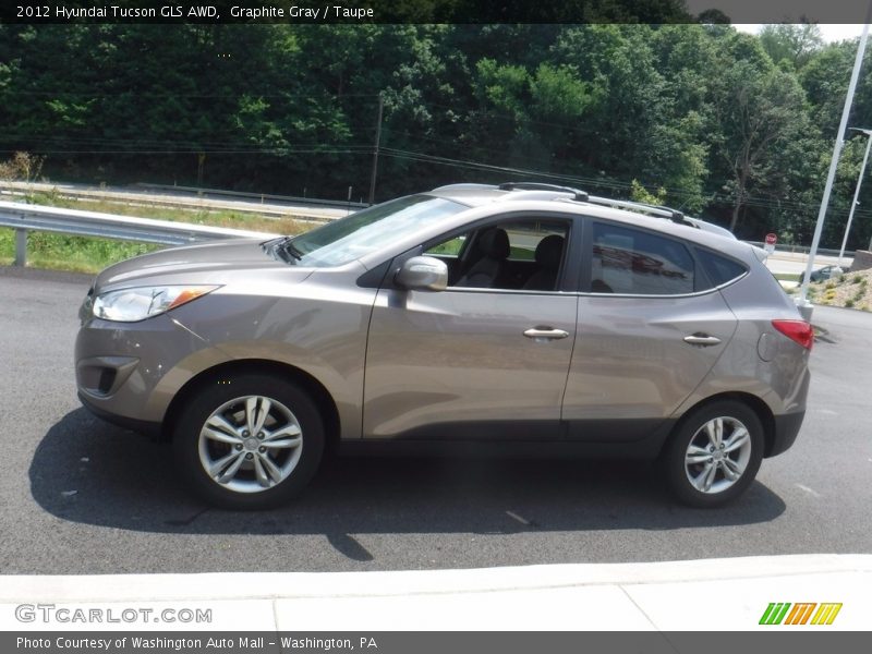 Graphite Gray / Taupe 2012 Hyundai Tucson GLS AWD