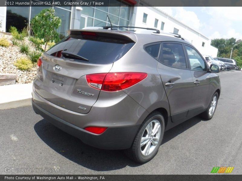 Graphite Gray / Taupe 2012 Hyundai Tucson GLS AWD