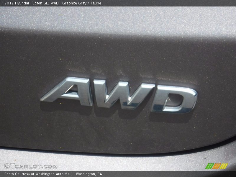 Graphite Gray / Taupe 2012 Hyundai Tucson GLS AWD
