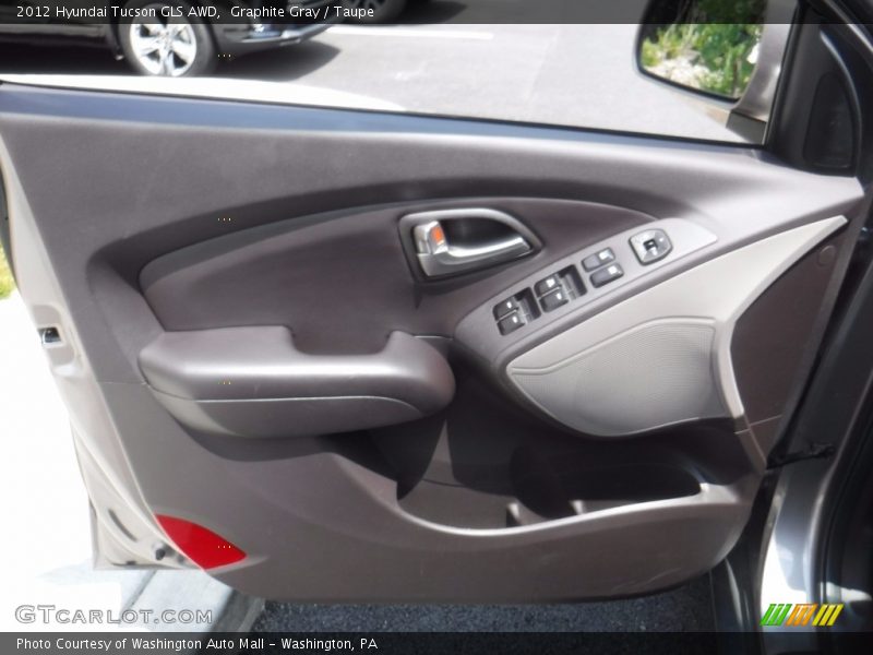 Graphite Gray / Taupe 2012 Hyundai Tucson GLS AWD