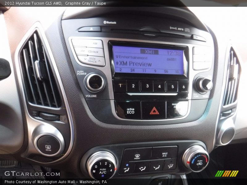 Graphite Gray / Taupe 2012 Hyundai Tucson GLS AWD
