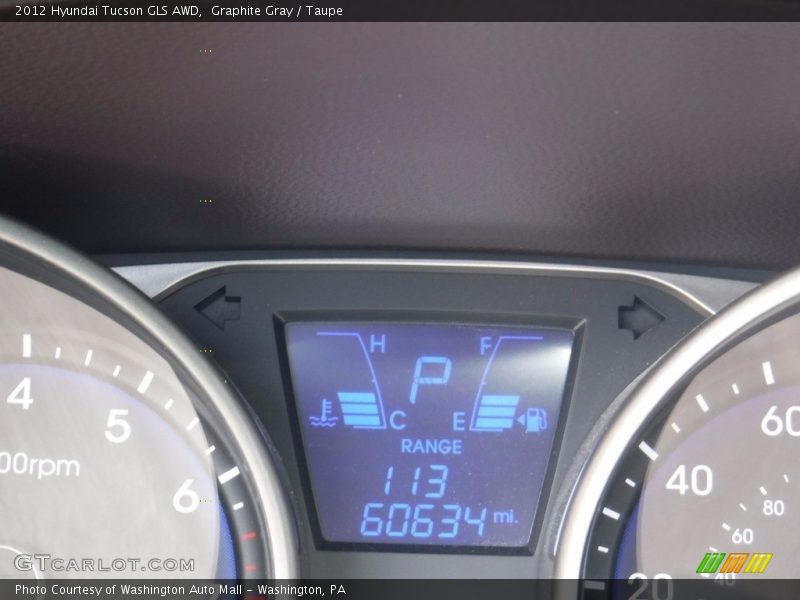 Graphite Gray / Taupe 2012 Hyundai Tucson GLS AWD