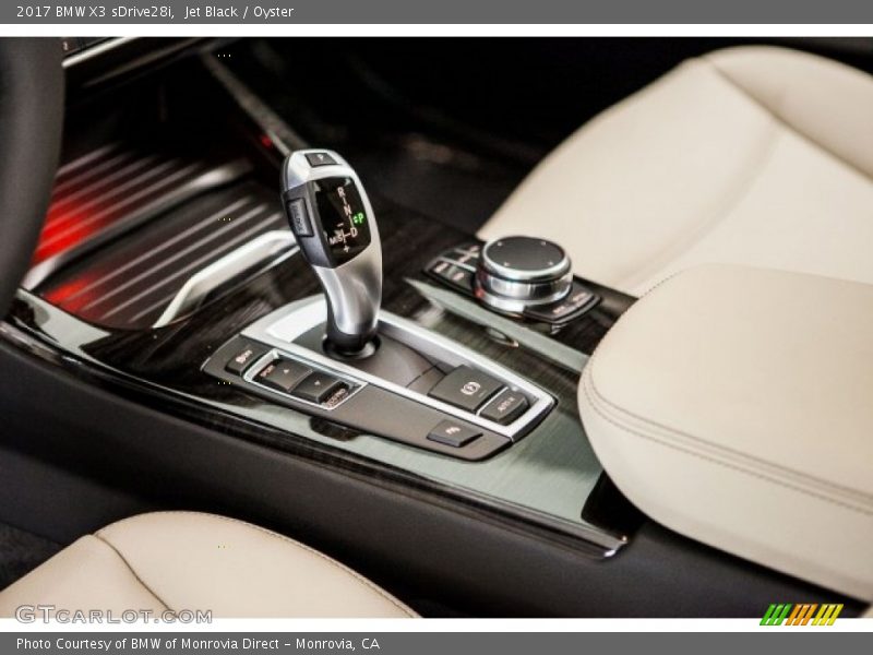 Jet Black / Oyster 2017 BMW X3 sDrive28i