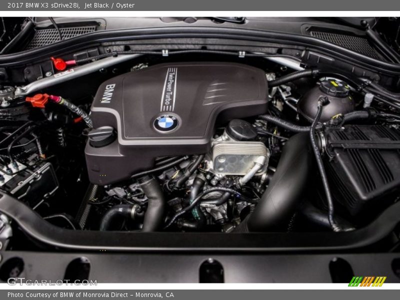 Jet Black / Oyster 2017 BMW X3 sDrive28i
