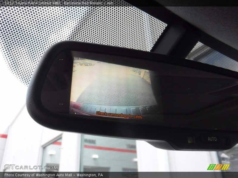 Barcelona Red Metallic / Ash 2012 Toyota RAV4 Limited 4WD