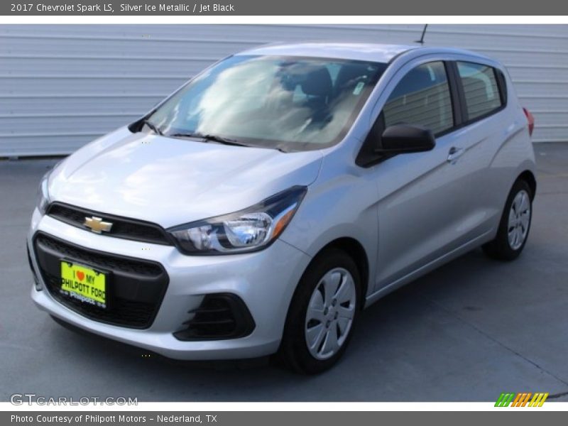 Silver Ice Metallic / Jet Black 2017 Chevrolet Spark LS