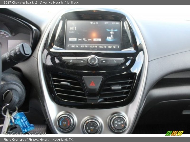 Silver Ice Metallic / Jet Black 2017 Chevrolet Spark LS