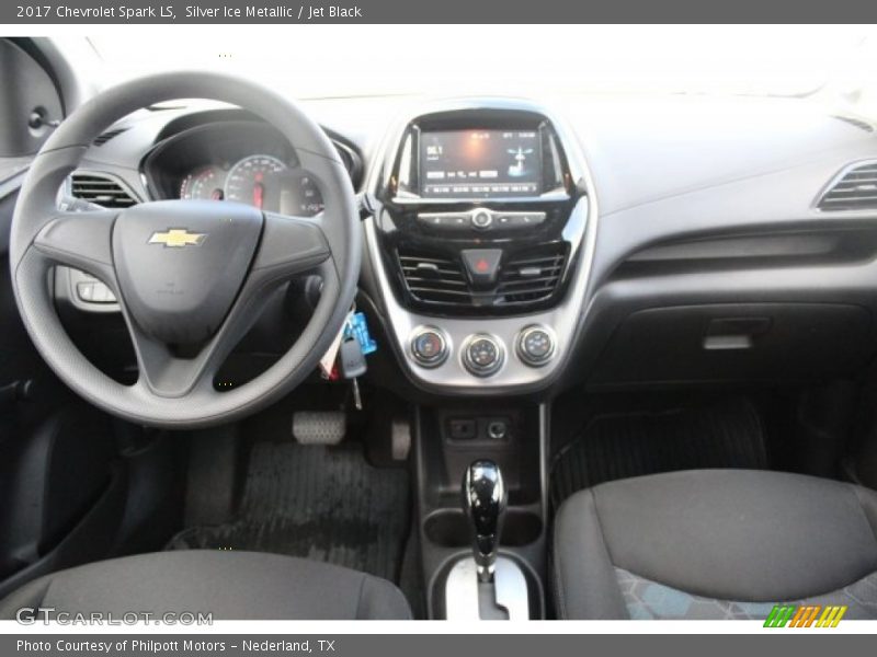 Silver Ice Metallic / Jet Black 2017 Chevrolet Spark LS