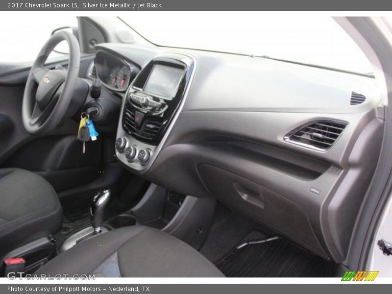 Silver Ice Metallic / Jet Black 2017 Chevrolet Spark LS