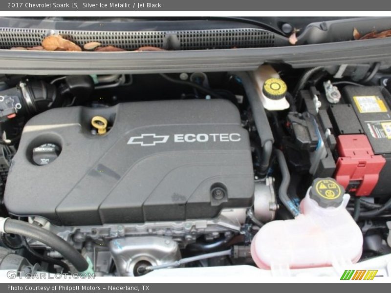 Silver Ice Metallic / Jet Black 2017 Chevrolet Spark LS