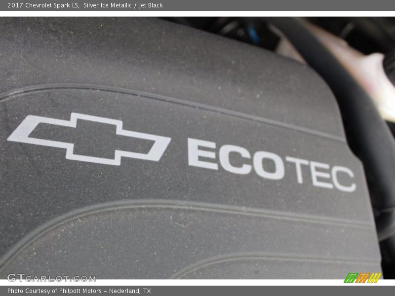 Silver Ice Metallic / Jet Black 2017 Chevrolet Spark LS