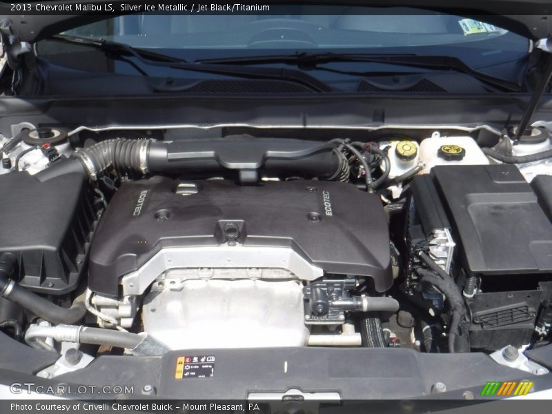 Silver Ice Metallic / Jet Black/Titanium 2013 Chevrolet Malibu LS