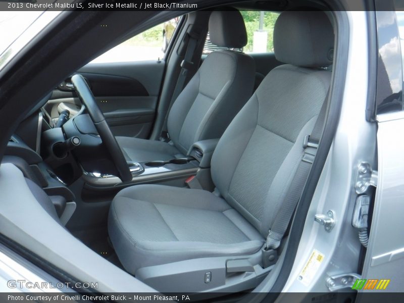 Silver Ice Metallic / Jet Black/Titanium 2013 Chevrolet Malibu LS