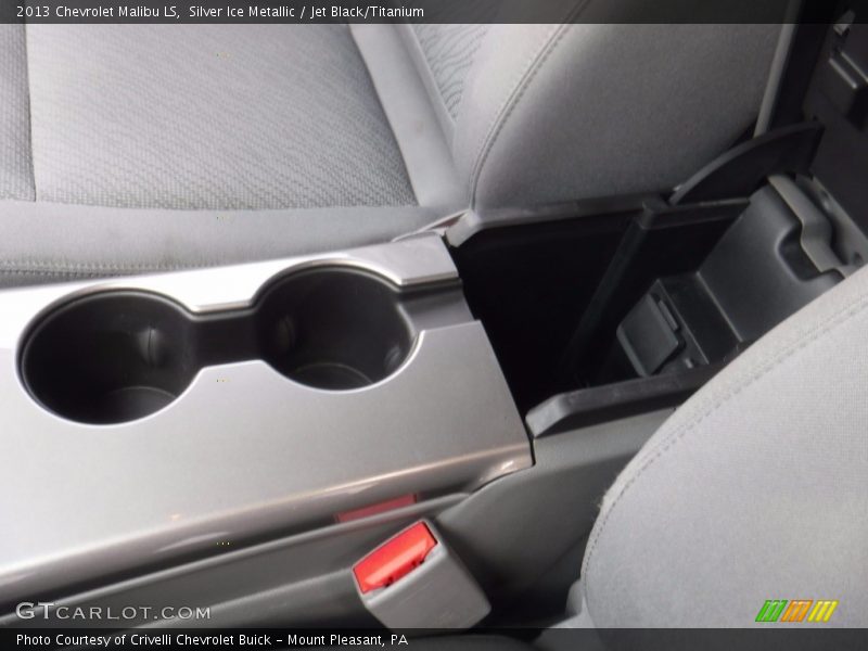 Silver Ice Metallic / Jet Black/Titanium 2013 Chevrolet Malibu LS