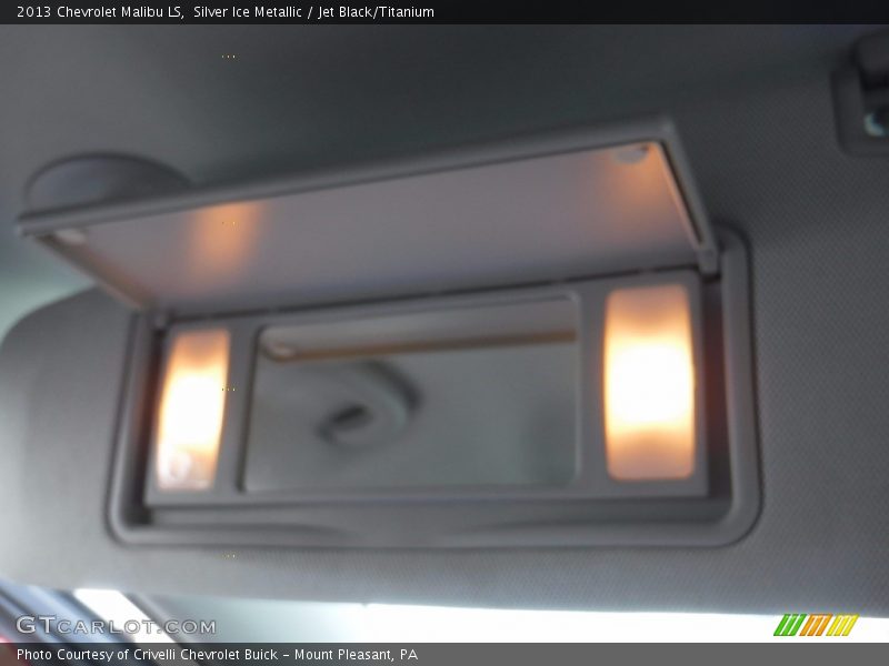 Silver Ice Metallic / Jet Black/Titanium 2013 Chevrolet Malibu LS