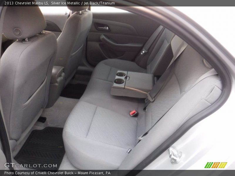 Silver Ice Metallic / Jet Black/Titanium 2013 Chevrolet Malibu LS
