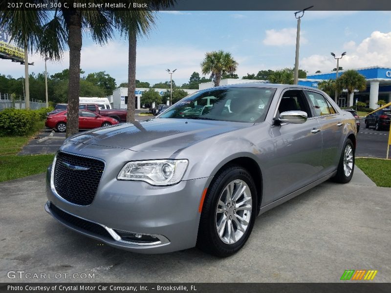 Billet Silver Metallic / Black 2017 Chrysler 300 C