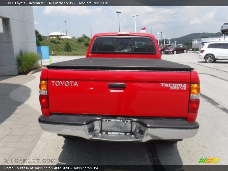 Radiant Red / Oak 2003 Toyota Tacoma V6 TRD Xtracab 4x4