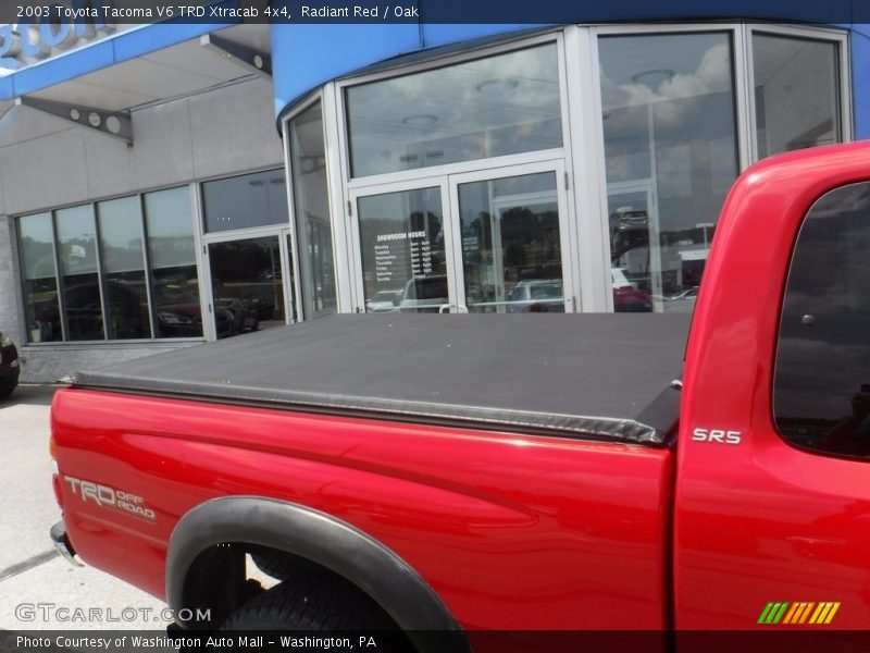 Radiant Red / Oak 2003 Toyota Tacoma V6 TRD Xtracab 4x4