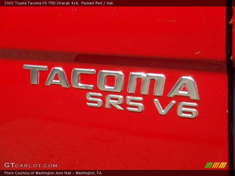 Radiant Red / Oak 2003 Toyota Tacoma V6 TRD Xtracab 4x4