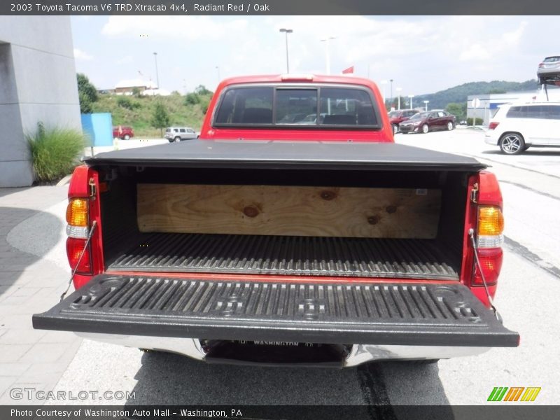 Radiant Red / Oak 2003 Toyota Tacoma V6 TRD Xtracab 4x4